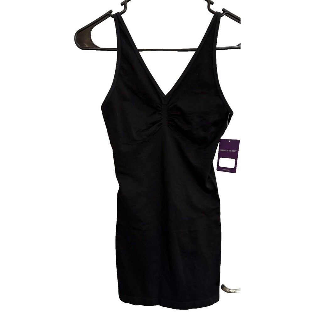 Yummie Shape Built Up Convertible Shaping Slip Seamless Black Small NWT